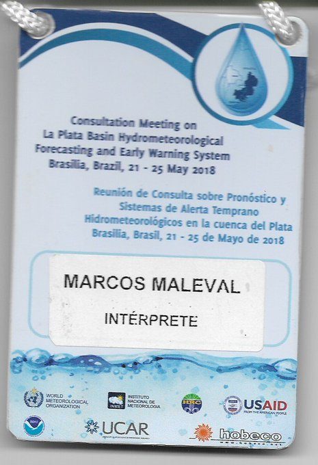 Interpreting for Brazilian Weather Service