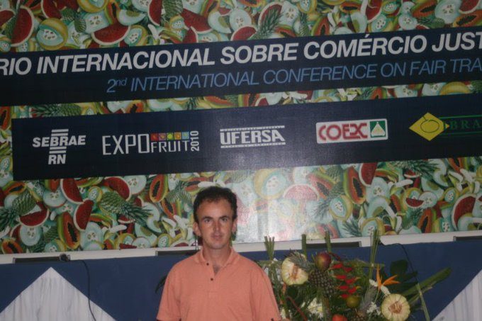 Interpreting a conference on Fair Trade and Fruit Production