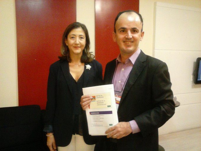 Interpreting Colombian-French politician, former senator and anti-corruption activist, Íngrid Betancourt