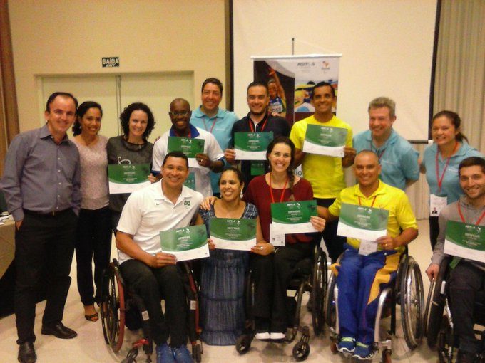 Paralympic athletes